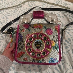 Betsey Johnson Telephone Bag Retro(update)